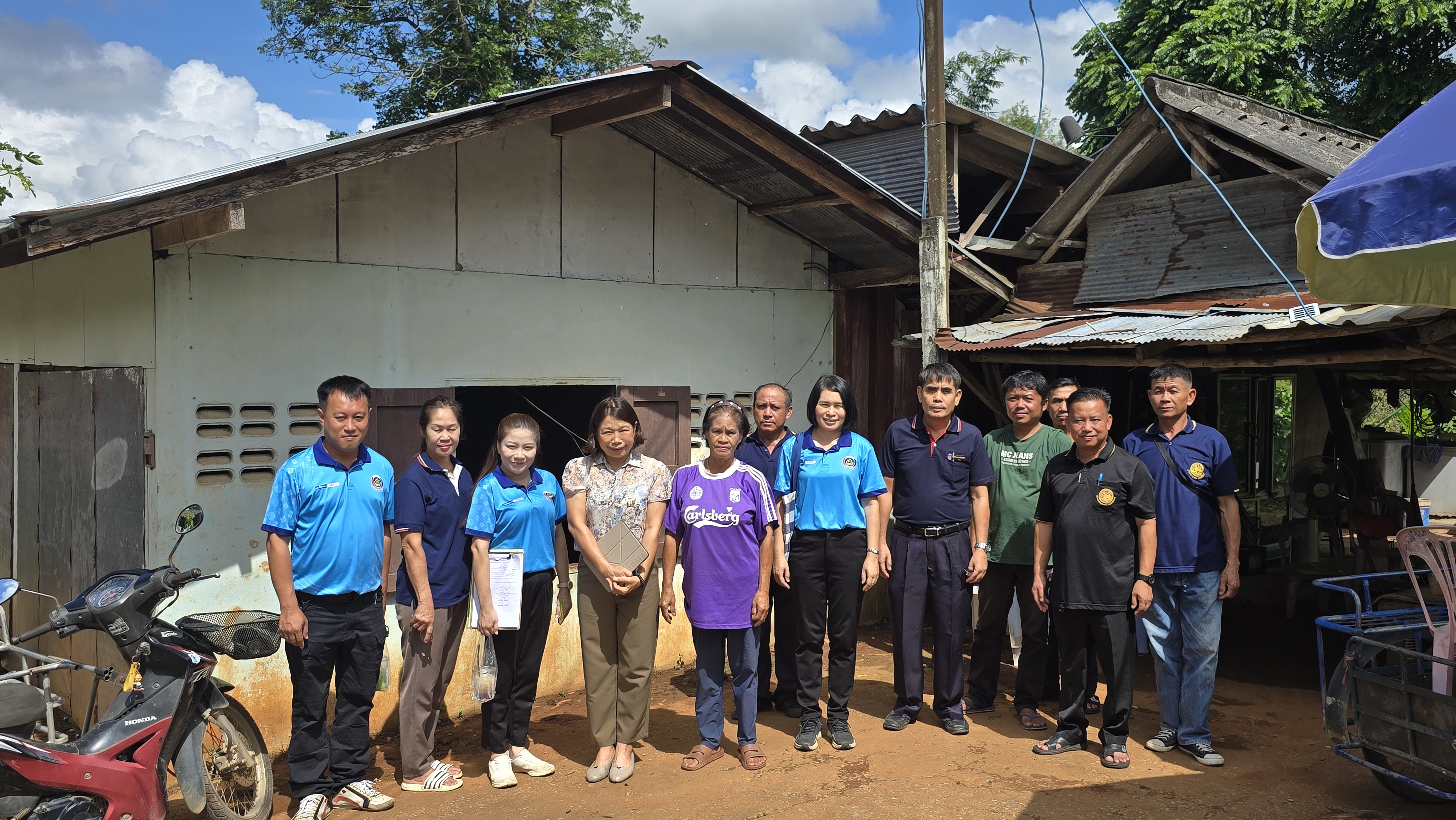 💙 พช.เชียงราย ลงพื้นที่สำรวจบ้านโครงการ “บ้านห่วงใยจากใจ GLO” ประจำปี 2569 💙