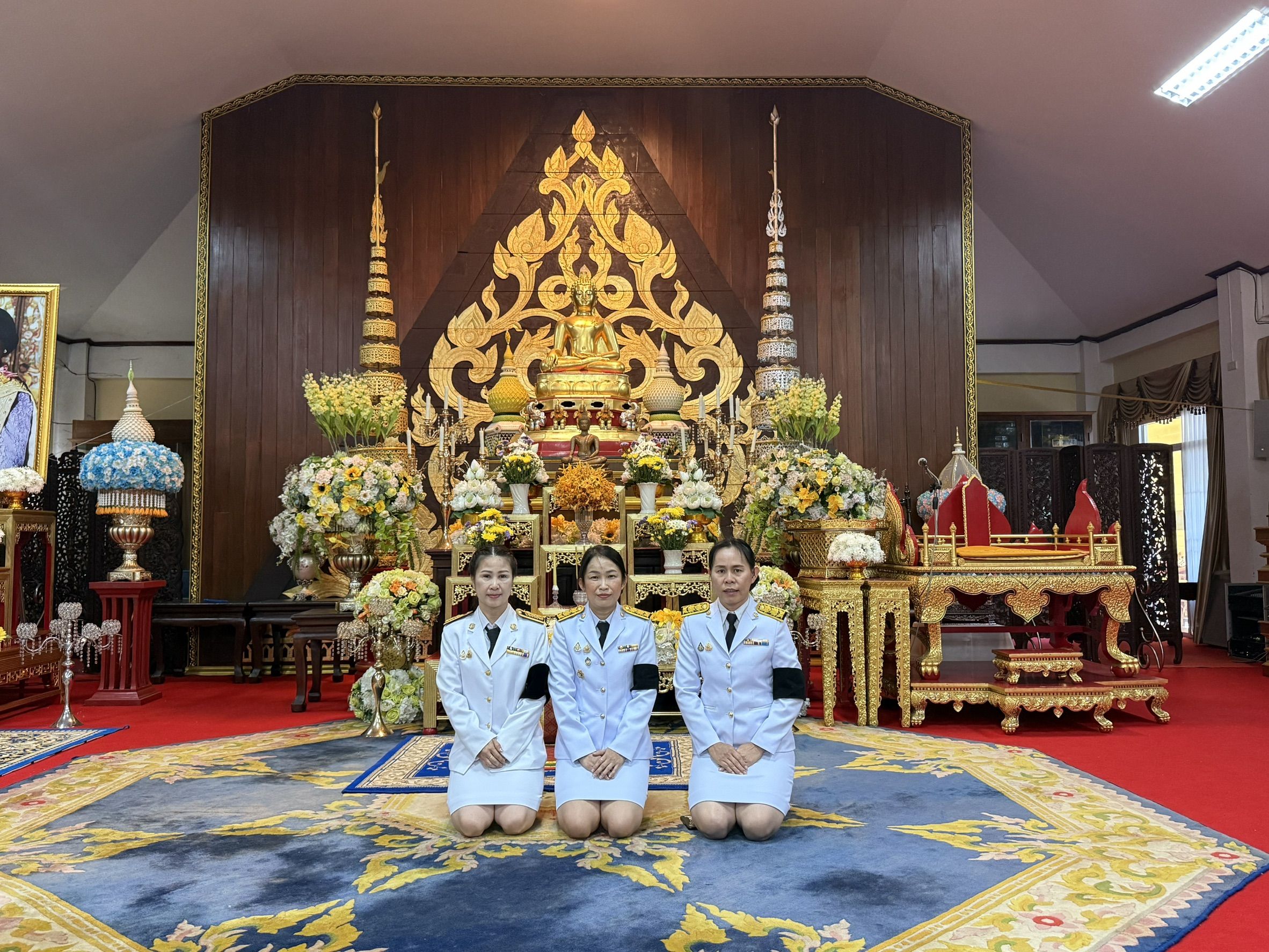 💙 พช.เชียงราย ร่วมพิธีบำเพ็ญกุศลสัตตมวาร (7 วัน) ถวายพระราชกุศลแด่สมเด็จพระนางเจ้าสิริกิติ์ พระบรมราชินีนาถ พระบรมราชชนนีพันปีหลวง 💙